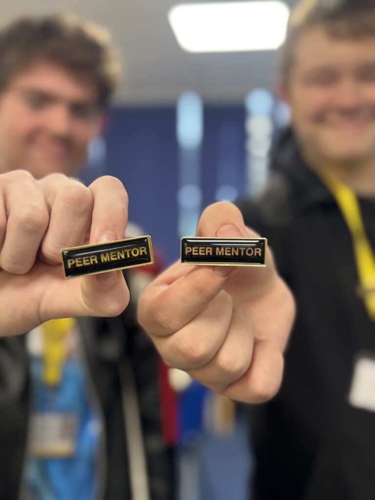Peer mentor badges